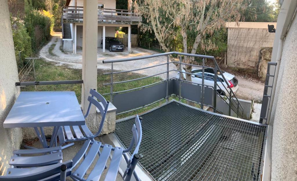Domene Studio Terrasse Parking Appartement Buitenkant foto